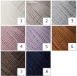 画像2: [10058] オリムパス SILK＆WOOL 50g 玉巻 各色 (2)