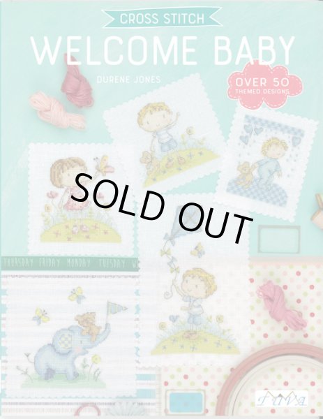 画像1: [10083] CROSS STITCH WELCOME BABY (1)