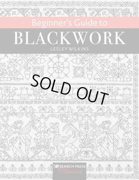 画像1: [10244] 【再入荷】Beginner's Guide BLACK WORK LESLEY WILKINS (1)