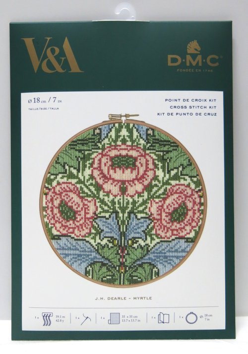 DMC 刺繍キット　BK764 ティーカップと花